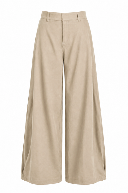 Beige Studio Pants