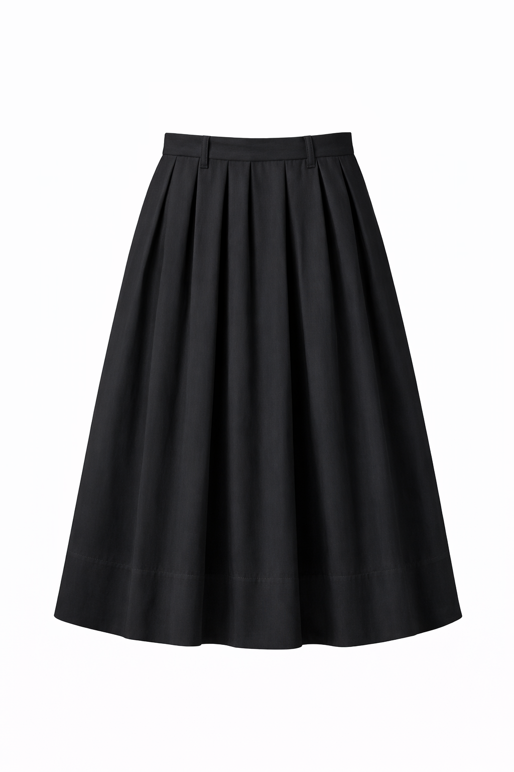 Black Midi Skirt