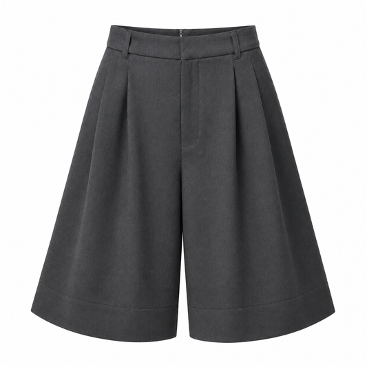 Gladis Tailored - The Grey Bermuda