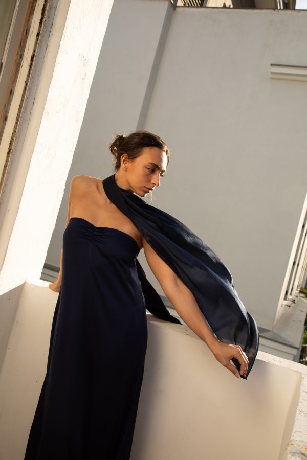 ⁦Strapless Maxi Dress⁩ – תמונה ⁦4⁩